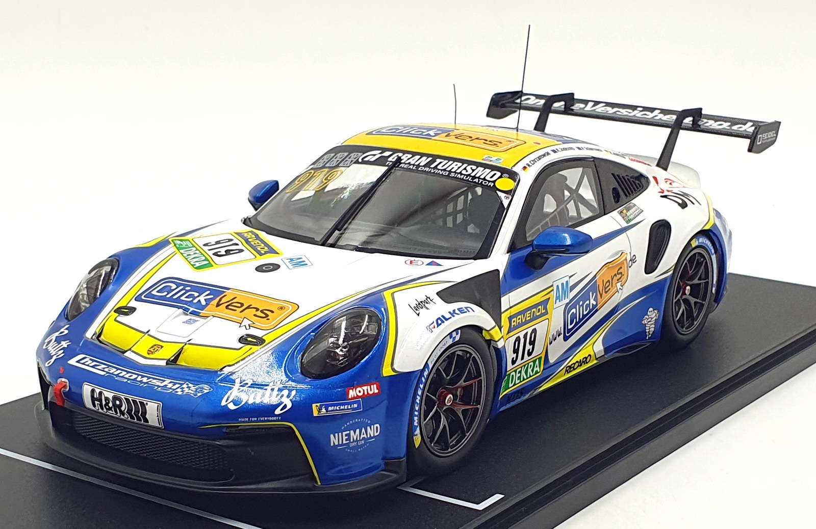 ポルシェ911 GT3 IXO 1/18 Scale LEGT18-23CUP001 - Porsche 911 GT3 Cup #919