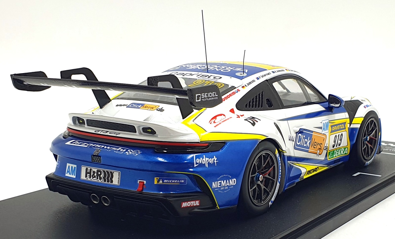 ミニカー Porsche 911 GT3 Cup Aiello LM 2014 IXO 1/18 Scale LEGT18-23CUP001 - Porsche 911 GT3 Cup #919