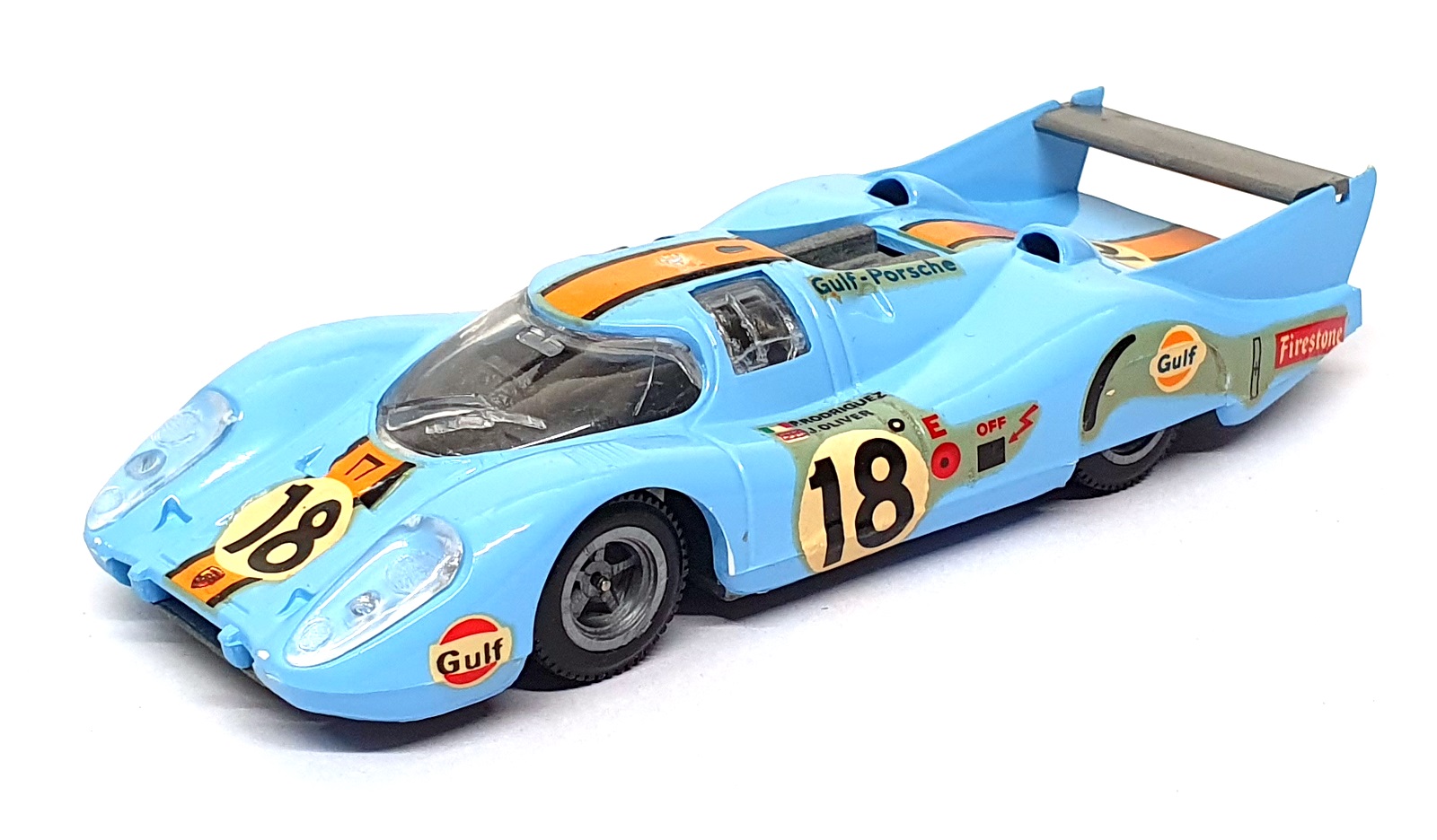  ポルカドット ブルー　L 値下げする 1/43 PORSCHE 917L LEMAN 1971 GULF ポルシェ 特注 ガルフ