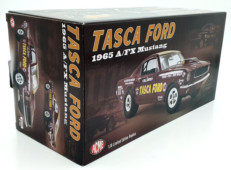 ミニカー　1/18 1965 A/FX Mustang - Tasca Ford [A1801839] Acme 1/18 Scale A1801839 - Tasca Ford 1965 A/FX Ford Mustang