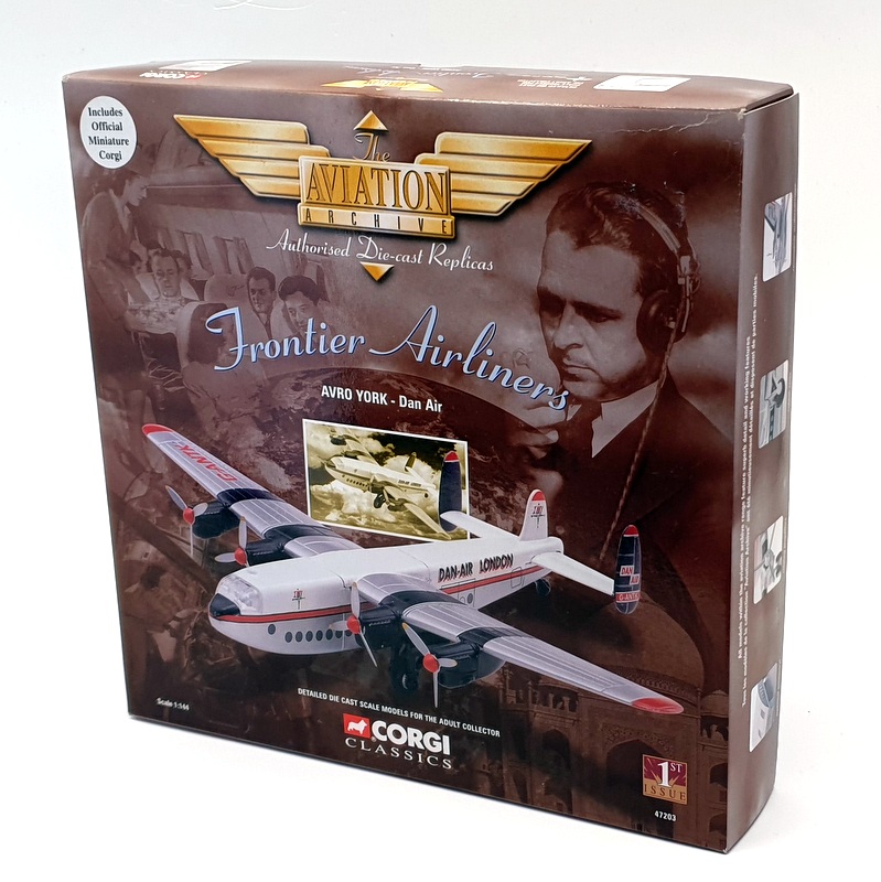 Corgi 1/144 Scale Diecast 47203 - Avro York Dan Air