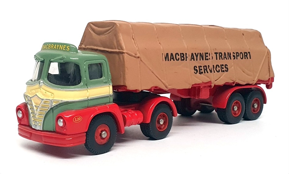 Lledo 1/76 Scale DG150003 - Foden S21 Sheeted Trailer Truck - Macbraynes