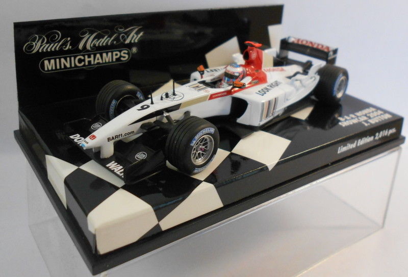 Minichamps F1 1/43 Scale - 400 040079 BAR HONDA J.BUTTON SHOW CAR