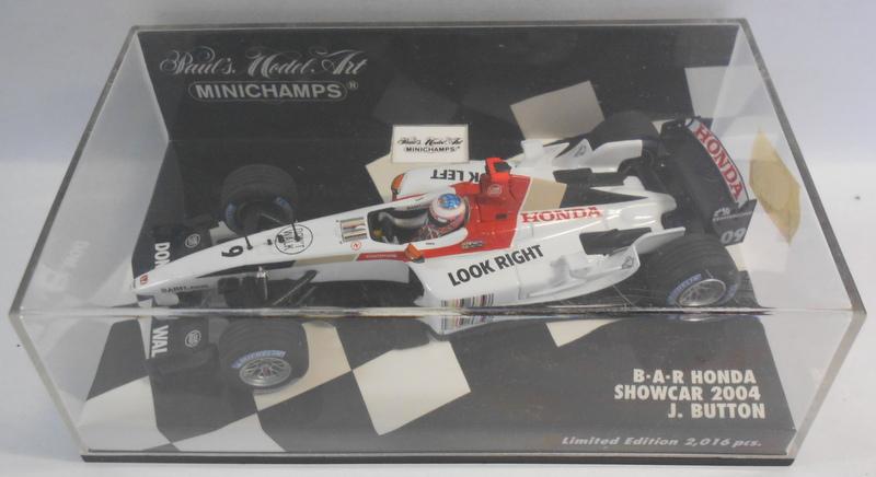 Minichamps F1 1/43 Scale - 400 040079 BAR HONDA J.BUTTON SHOW CAR