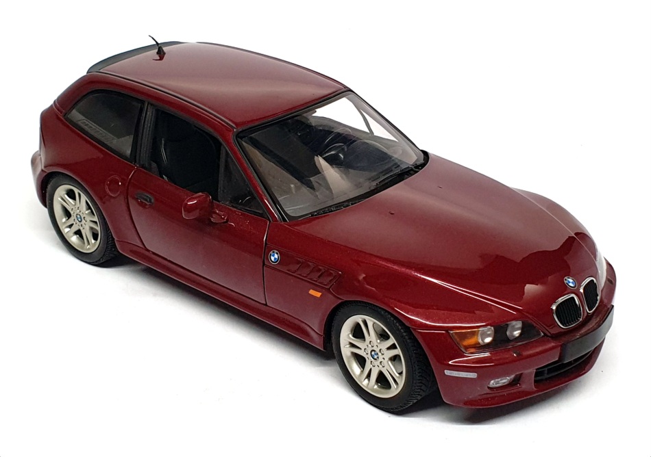 UT Models 1/18 Scale 81123P - BMW Z3 Coupe 2.8 - Met Dk Red