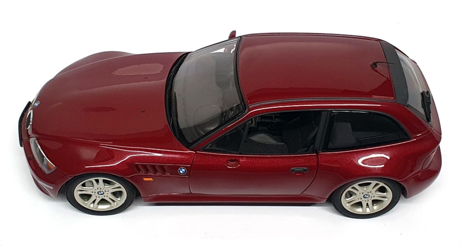 UT Models 1/18 Scale 81123P - BMW Z3 Coupe 2.8 - Met Dk Red