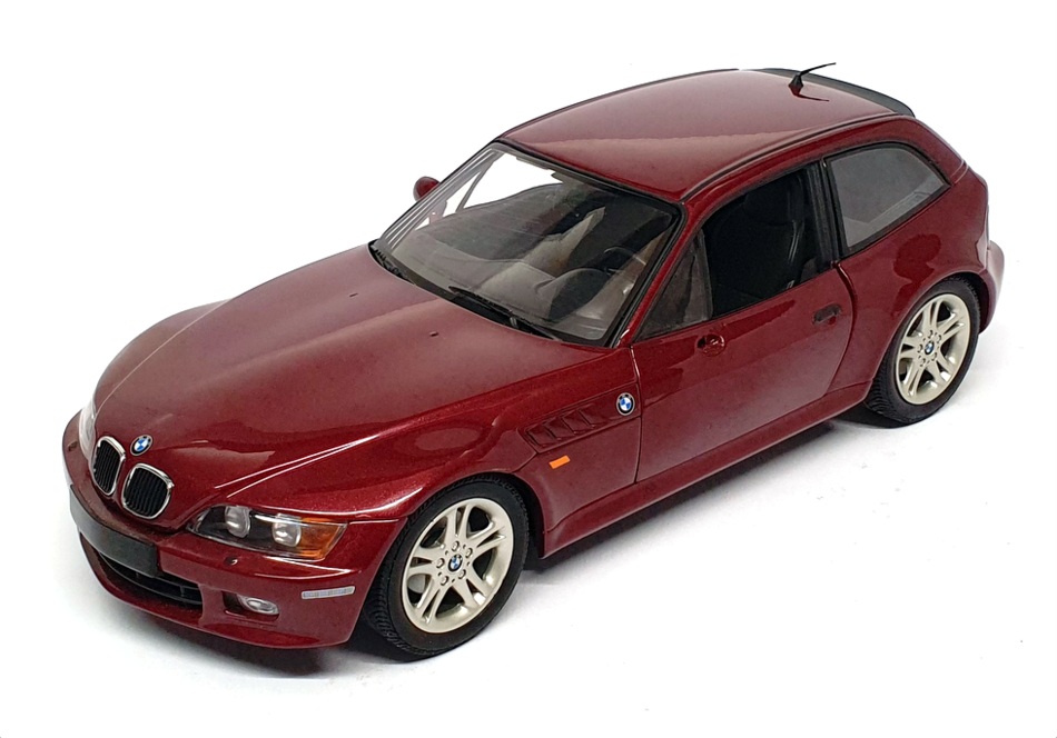 UT Models 1/18 Scale 81123P - BMW Z3 Coupe 2.8 - Met Dk Red