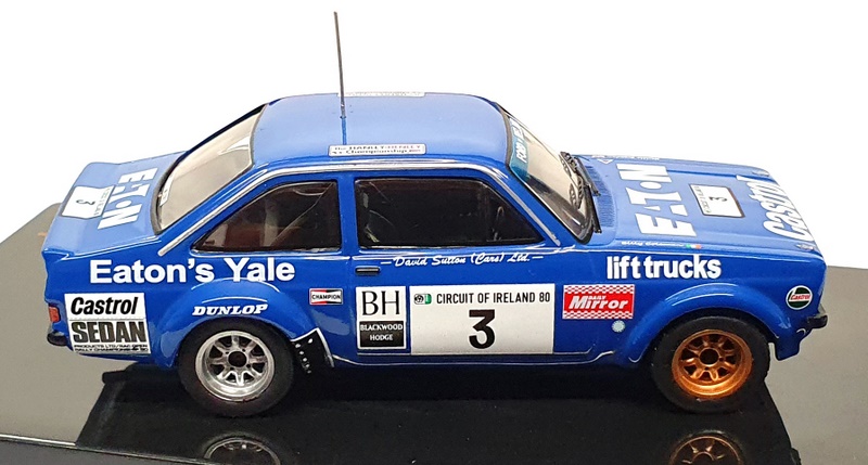Ford Escort MK II RS 1800 Tour D'Irlande 1980 Miniature IXO 1/43 - RAC440