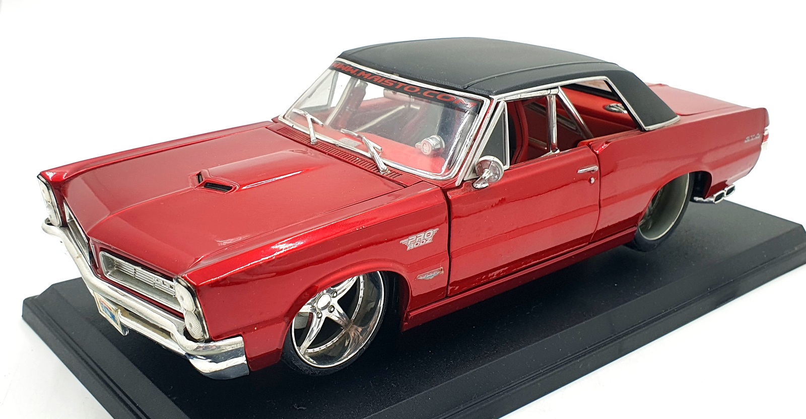 Maisto 1/18 Scale 31065 - 1965 Pontiac GTO - Met Red | eBay