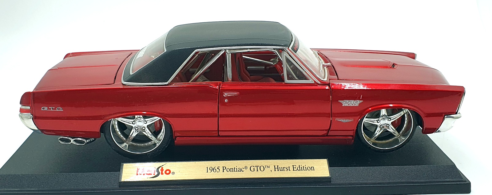 Maisto 1/18 Scale 31065 - 1965 Pontiac GTO - Met Red | eBay