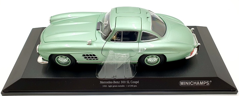 Minichamps 1/18 Scale 110 037221 Mercedes-Benz 300SL W198 1955 Light Green