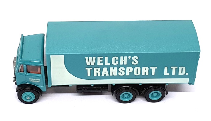 EFE 1/76 Scale 10905DL - AEC Mammoth Major Box Van - Welch's Transport Ltd