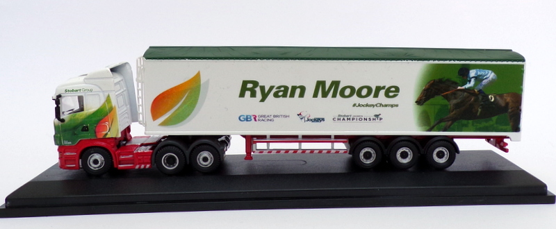 Oxford Diecast 1/76 Scale 76SHL08WF - Scania Truck Stobart - Moore