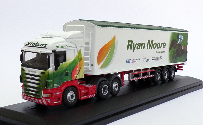 Oxford Diecast 1/76 Scale 76SHL08WF - Scania Truck Stobart - Moore