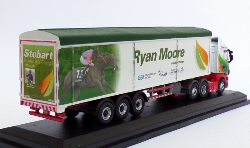 Oxford Diecast 1/76 Scale 76SHL08WF - Scania Truck Stobart - Moore