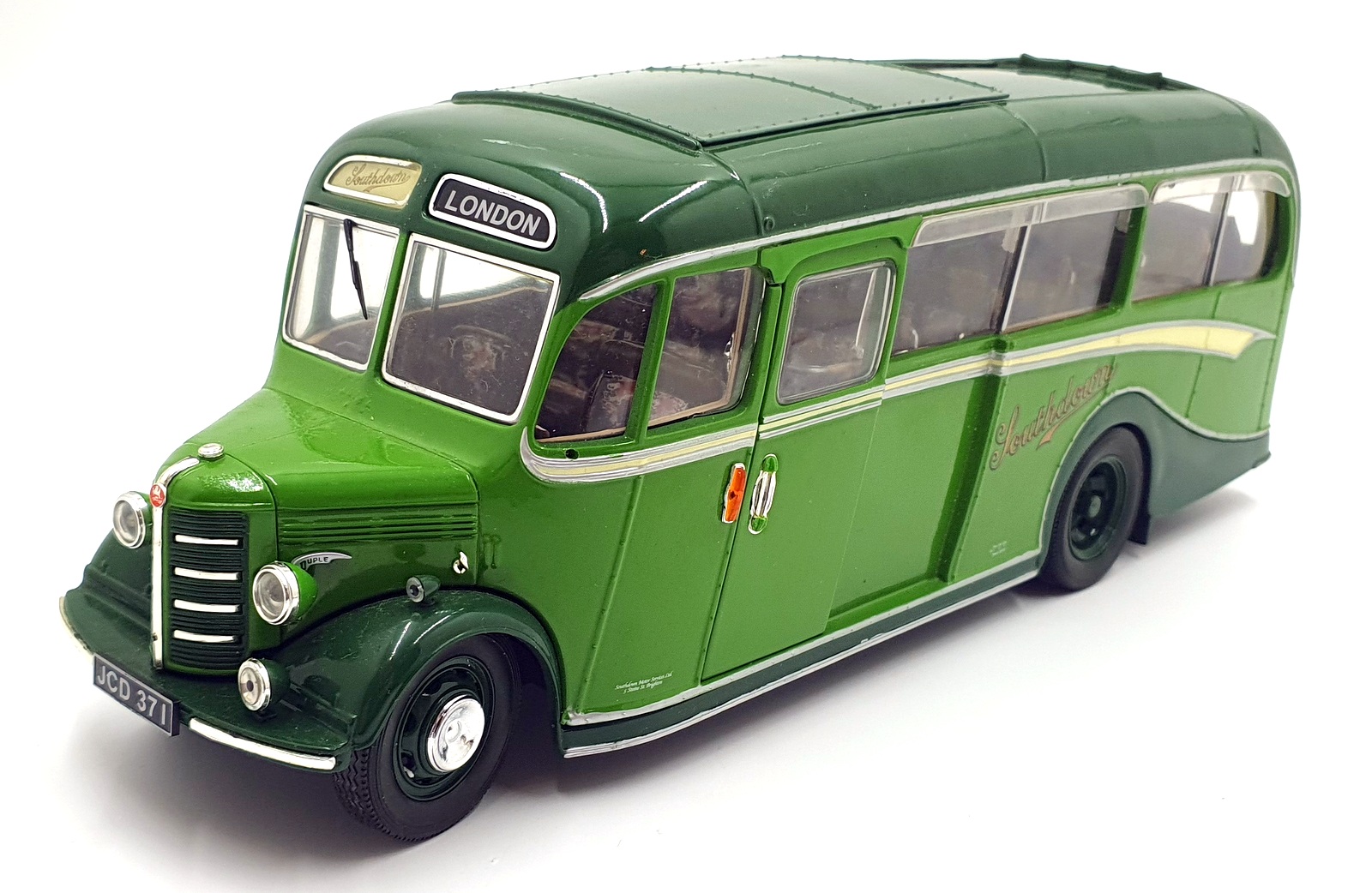 Original Classics 1/24 Scale Bus JCD371 - Bedford Duple OB Coach - Southdown