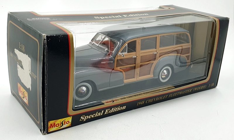 Maisto 1/18 Scale Diecast 31854 - 1948 Chevrolet Fleetmaster Woody