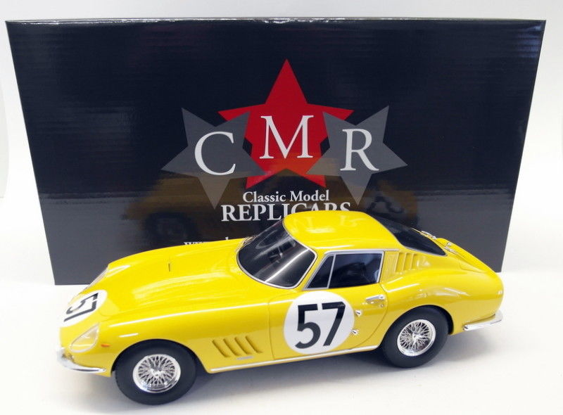 CMR 1/18 Scale Resin - CMR038 Ferrari 275 GTB #57 Le Mans 1966 Noblet Dubois