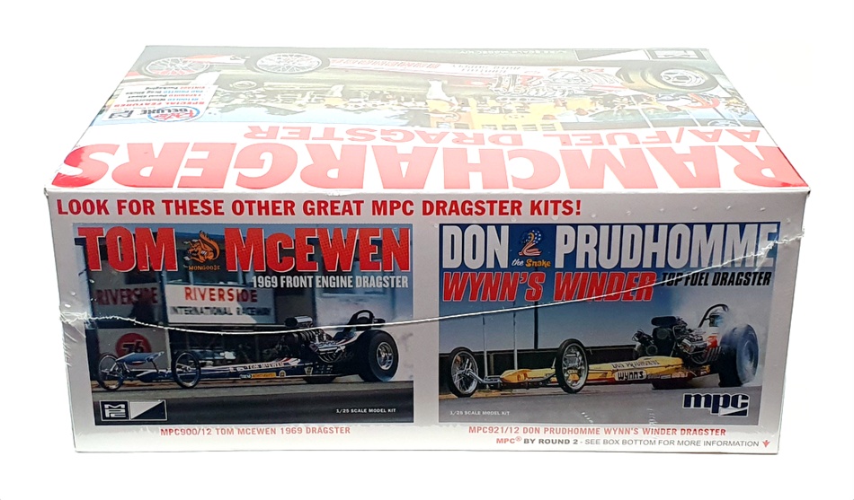 MPC 1/25 Scale Model Kit MPC940/12 - Ramchargers AA/Fuel Dragsters