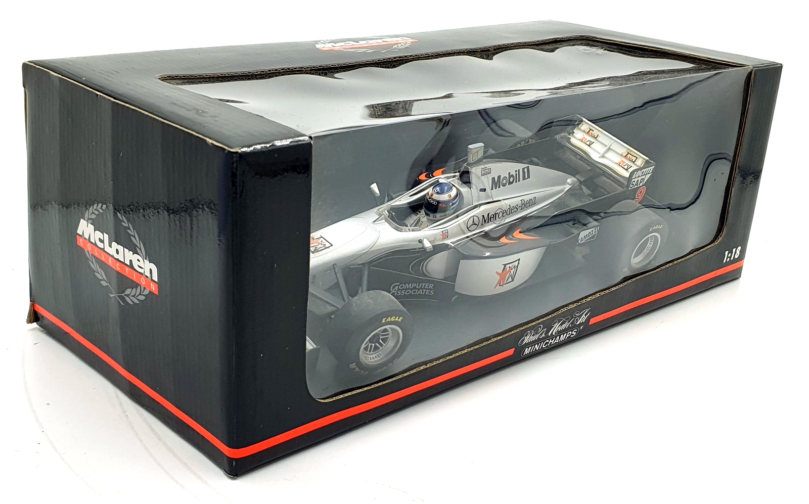Minichamps 1/18 Scale 530 971809 Mclaren Mercedes MP4/12 M.Hakkinen F1