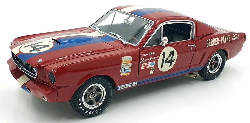 Exact Detail 1/18 Scale Diecast ED14223C - Shelby G.T 350 R-Model - Red #14