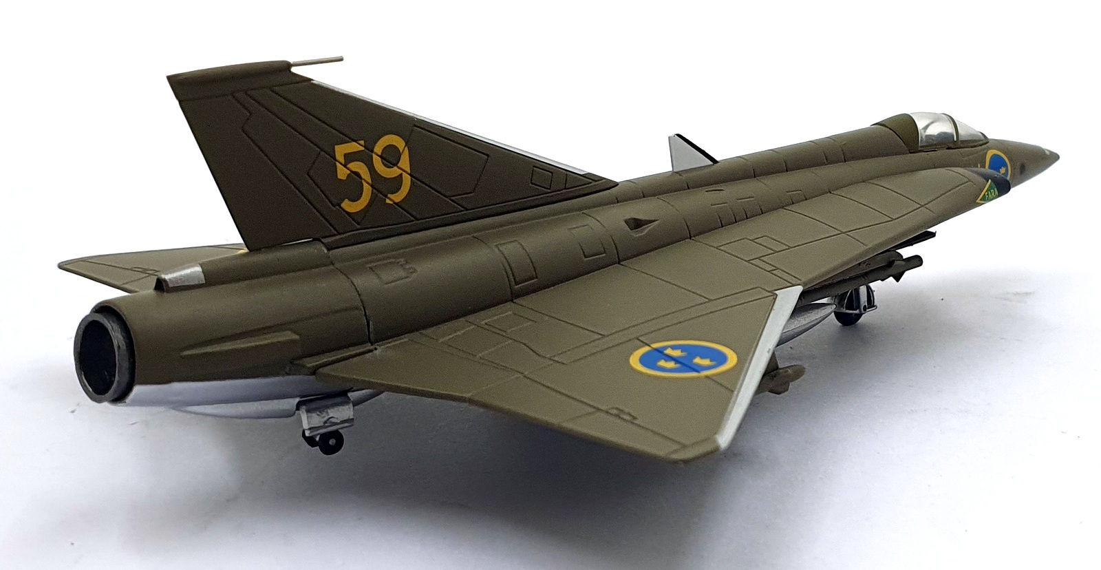 Aviation 72 1/72 Scale AV72-41-011 Saab Draken Swedish 35959 Skavsta Museum Aviation 72 1/72 Scale AV72-41-011 Saab Draken Swedish 35959 Skavsta Museum