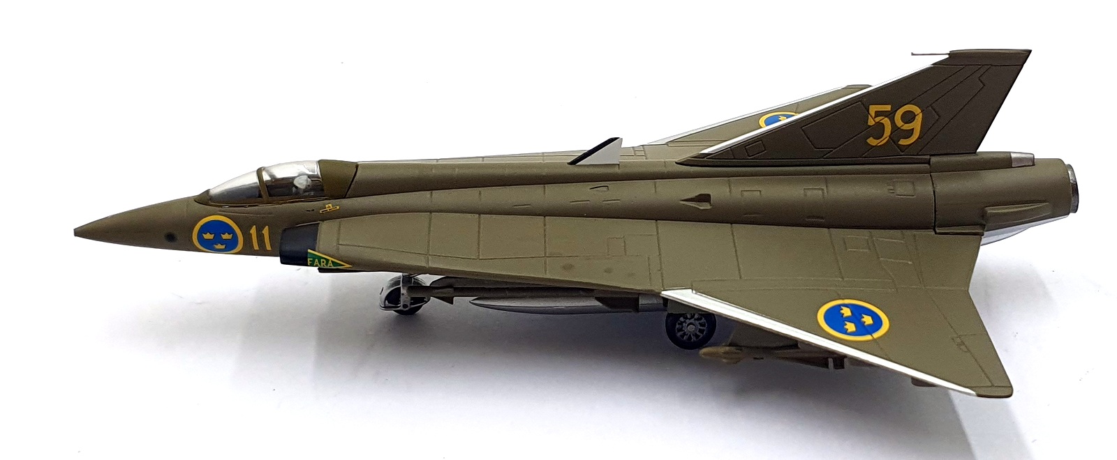 Aviation 72 1/72 Scale AV72-41-011 Saab Draken Swedish 35959 Skavsta Museum Aviation 72 1/72 Scale AV72-41-011 Saab Draken Swedish 35959 Skavsta Museum