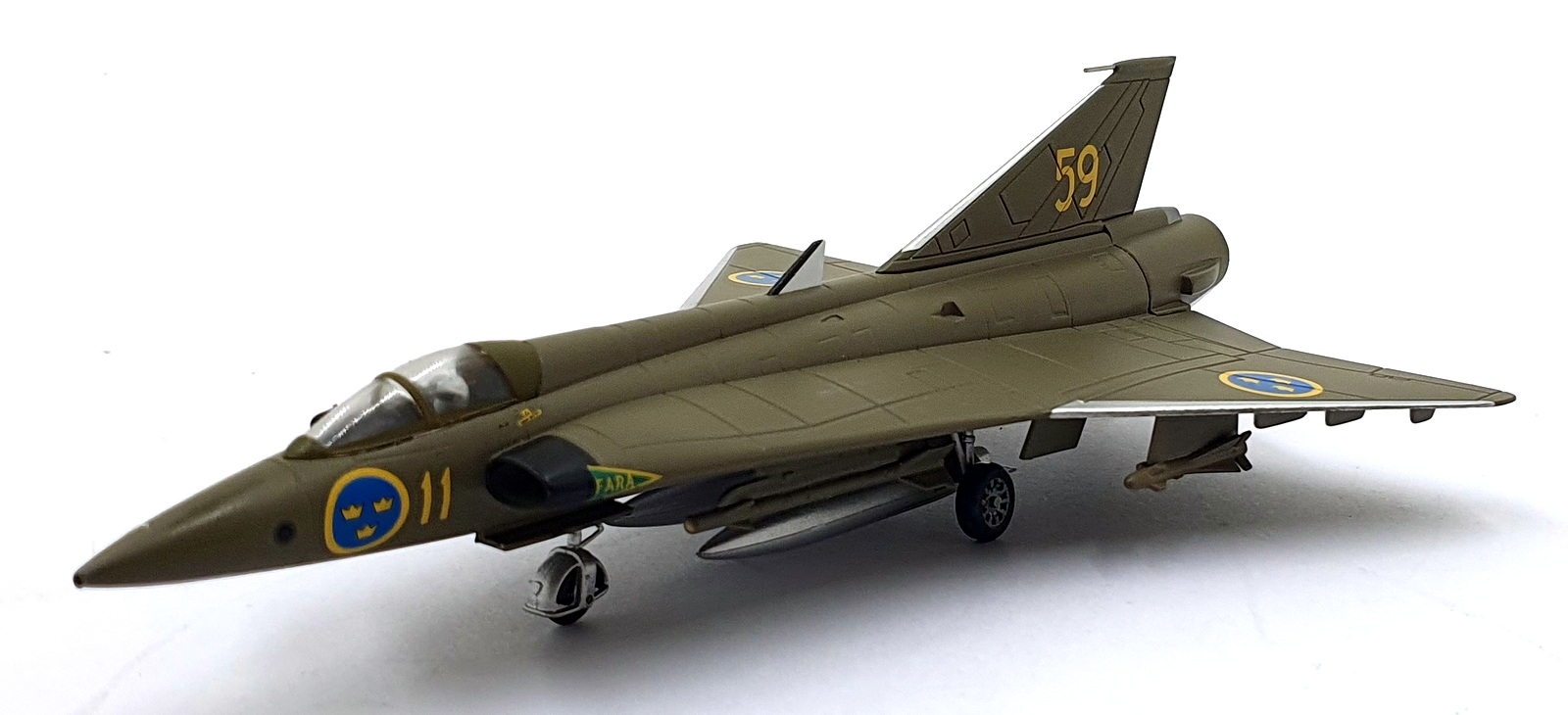 Aviation 72 1/72 Scale AV72-41-011 Saab Draken Swedish 35959 Skavsta Museum Aviation 72 1/72 Scale AV72-41-011 Saab Draken Swedish 35959 Skavsta Museum