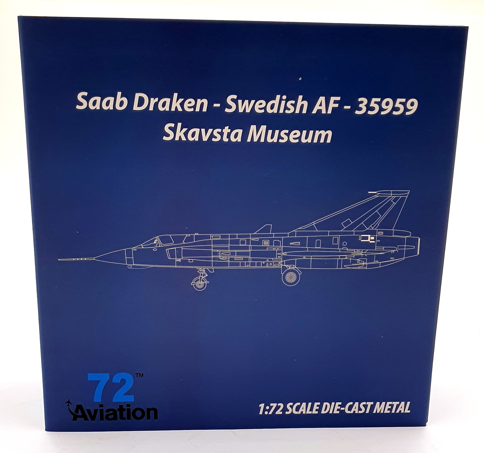 Aviation 72 1/72 Scale AV72-41-011 Saab Draken Swedish 35959 Skavsta Museum Aviation 72 1/72 Scale AV72-41-011 Saab Draken Swedish 35959 Skavsta Museum