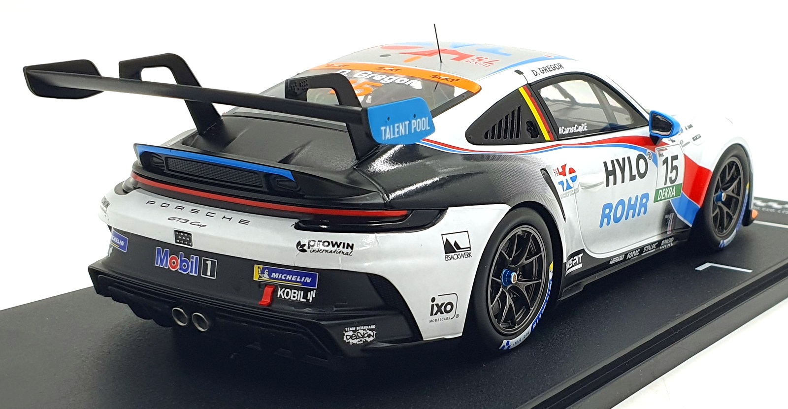 IXO 1/18 Scale LEGT18-24CUP003 - Porsche 911 GT3 Cup #15