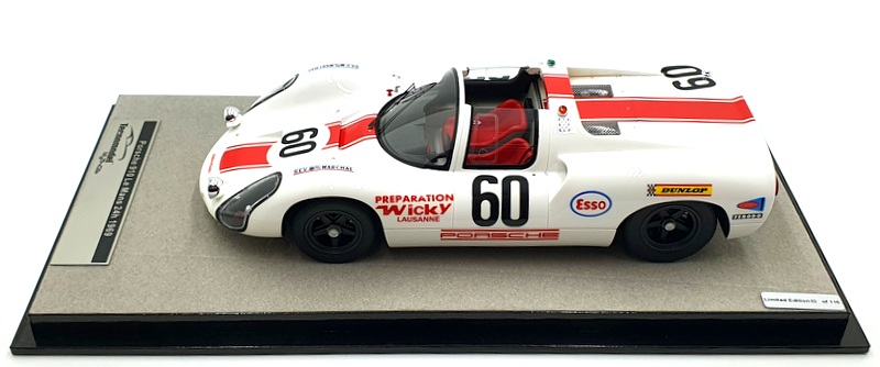 Tecnomodel 1/18 Scale TM18-158A - 1969 Porsche 910 #60 Le Mans 24H