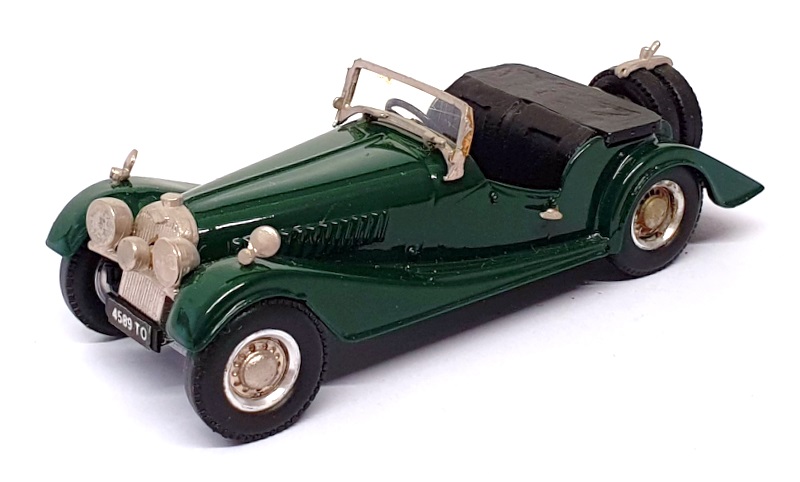 Western Models 1/43 Scale WMS18 - 1951 Morgan Plus 4 - Green | eBay