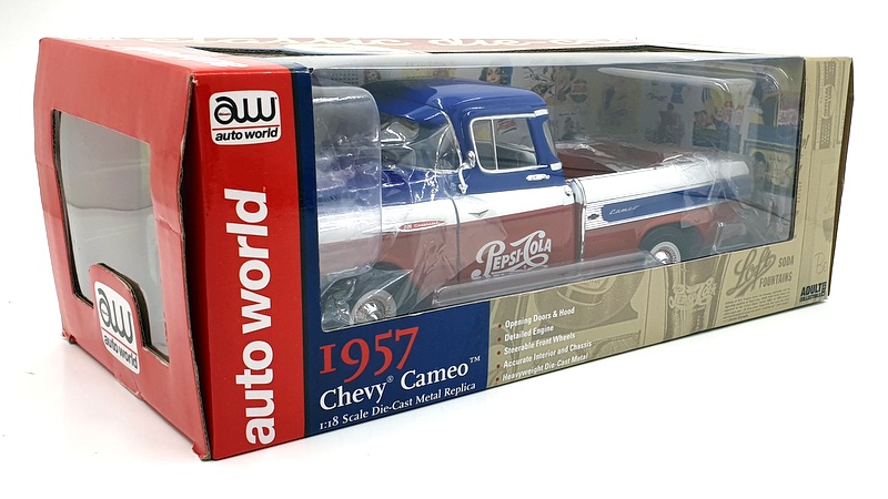 ペプシコーラ　Lincoln Zephyr＆Chevy Cameo 　1/18 AUTOWORLD AW205/06 Scale 1/18 | LINCOLN ZEPHYR PEPSI-COLA 1937
