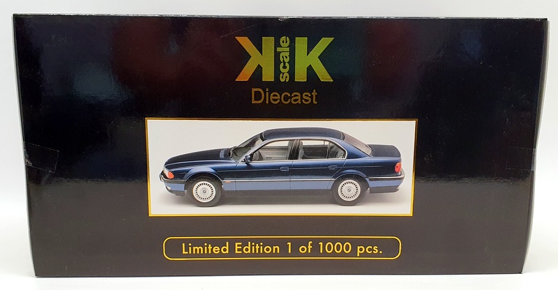 ミニカー 506340KK BMW 1/18 740i E38 1.series 1994 1/18 KK 1994-2001 BMW 7 Series E38 740i (Dark Red) Diecast