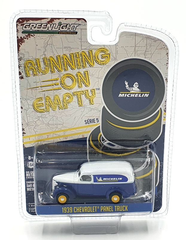 Greenlight 1/64 Scale 41050-B - 1939 Chevrolet panel Truck Michelin