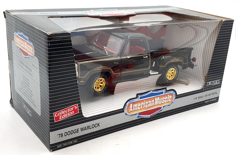 No97 ミニカー1/18 ERTL 78 DODGE WARLOCK Ertl American Muscle 78 Dodge Warlock 1/18 Diecast Truck