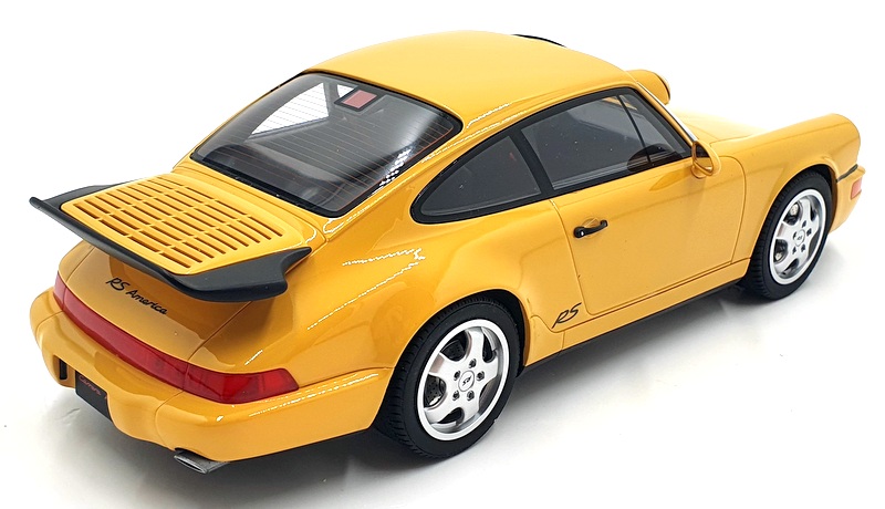 GT Spirit 1/18 Scale Resin GT385 - Porsche 964 RS America - Yellow