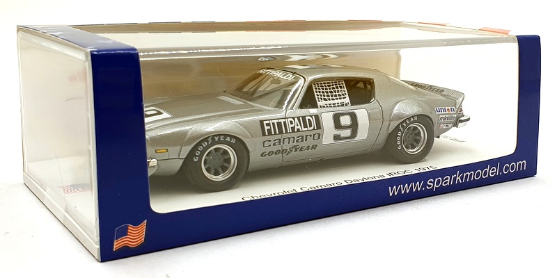 Spark 1/43 Scale US223 - Chevrolet Camaro Daytona #9 IROC 1975 | eBay