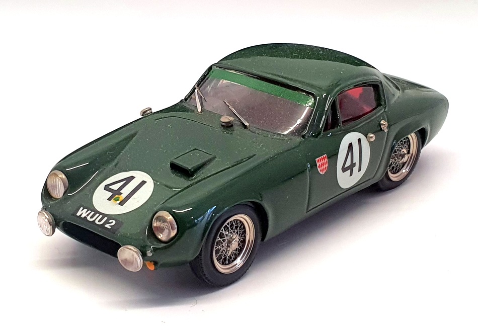 The Racing Line 1/43 Scale 3621L - 1957 Lotus Elite Race Car - #41 Green