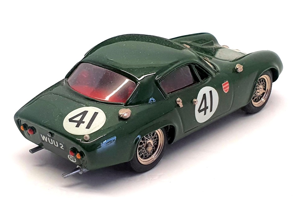 The Racing Line 1/43 Scale 3621L - 1957 Lotus Elite Race Car - #41 Green