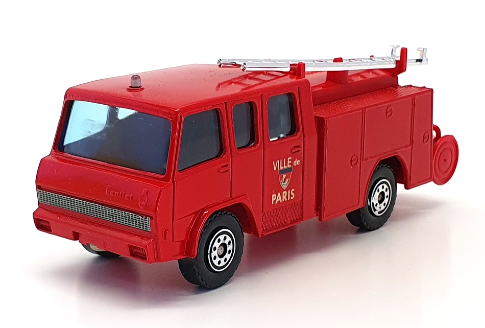 Solido Appx 12cm Long Diecast 350B - Berliet Fourgon Fire Engine - Red