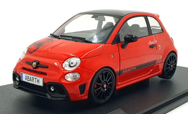 Solido 1/18 Scale S1811305 - 2002 Fiat F595 Abarth -Rosso