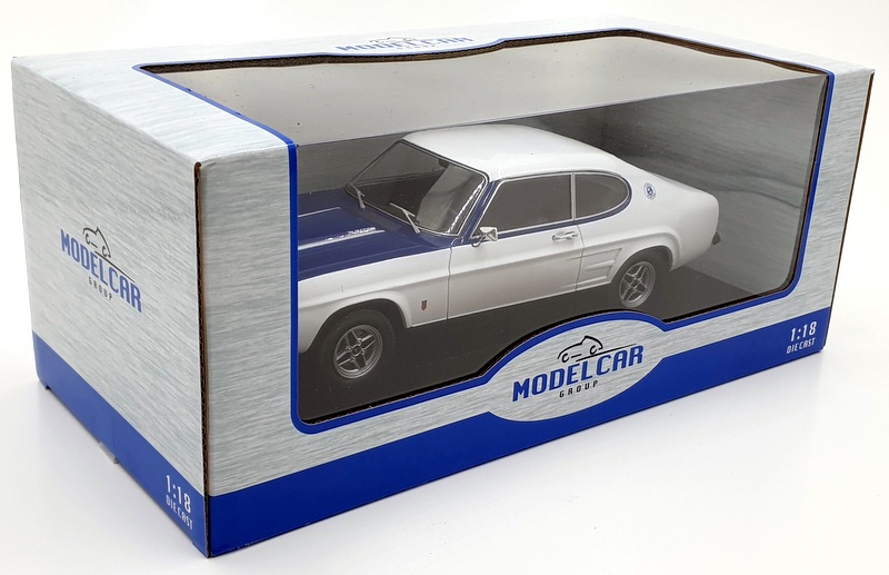 Model Car Group 1/18 Scale MCG18294 Ford Capri MK1 RS2600 1973 - White