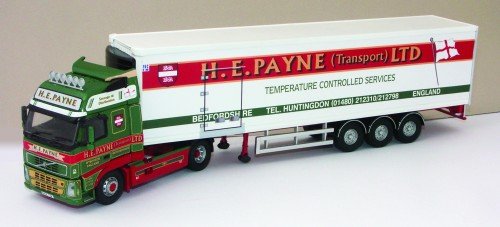 Corgi Diecast 1/50 Scale CC14013 Volvo FH Fridge - H E Payne Trransport