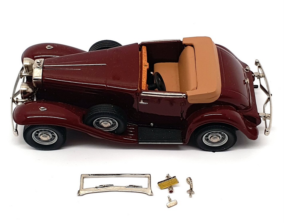 Brooklin 1/43 Scale BRK200 - 1933 Stutz DV-32 Weyman Super Bearcat - Maroon Brooklin 1/43 Scale BRK200 - 1933 Stutz DV-32 Weyman Super Bearcat - Maroon