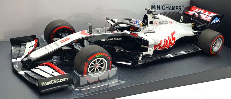 Minichamps1/18 Scale 110 201508 - HAAS F1 Team VF-20 #8 Bahrain GP 2020 Grosjean Minichamps1/18 Scale 110 201508 - HAAS F1 Team VF-20 #8 Bahrain GP 2020 Grosjean