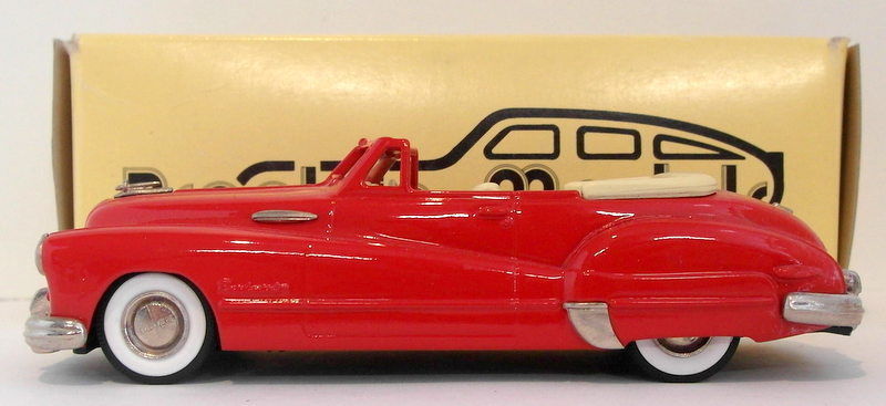 Brooklin 1/43 Scale BRK45 003A  - 1948 Buick Roadmaster Convertile 1 Of 260 Red