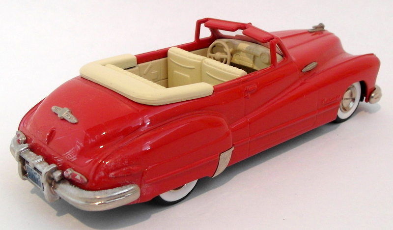 Brooklin 1/43 Scale BRK45 003A  - 1948 Buick Roadmaster Convertile 1 Of 260 Red