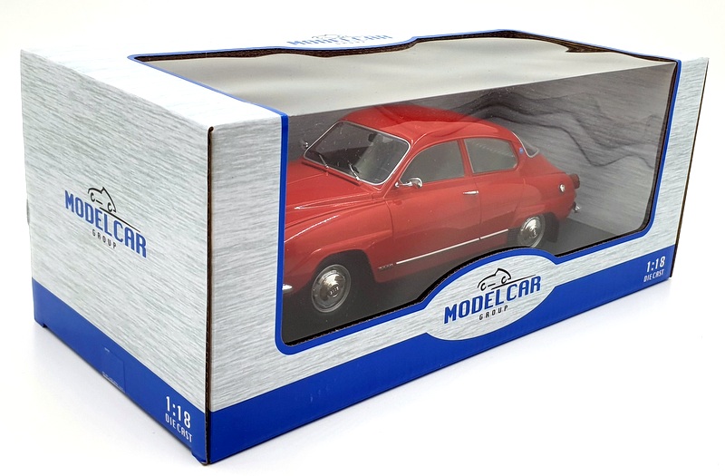 Model Car Group (MCG) 1/18 Scale MCG18282 Saab 96 V4 - Red