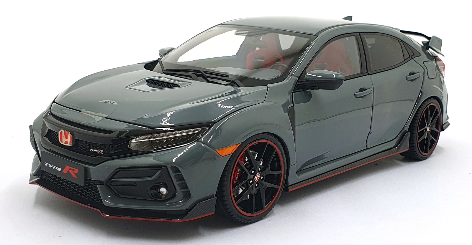 LCD Models 1/18 Scale Diecast LCD18005B-GR - 2020 Honda Civic Type